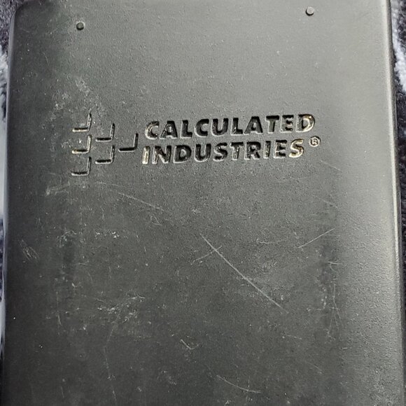 Calculated Industries Model 3415 Qualifier Plus IIIx Advanced RE Calculator - Picture 2 of 6
